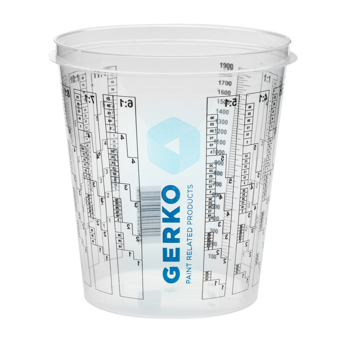 GERKO Mischbecher - 4 Größen - Großpackung